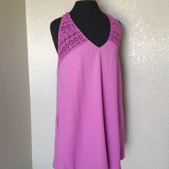Gianni Bini Magenta Elegant Dress - Picture 2 of 3